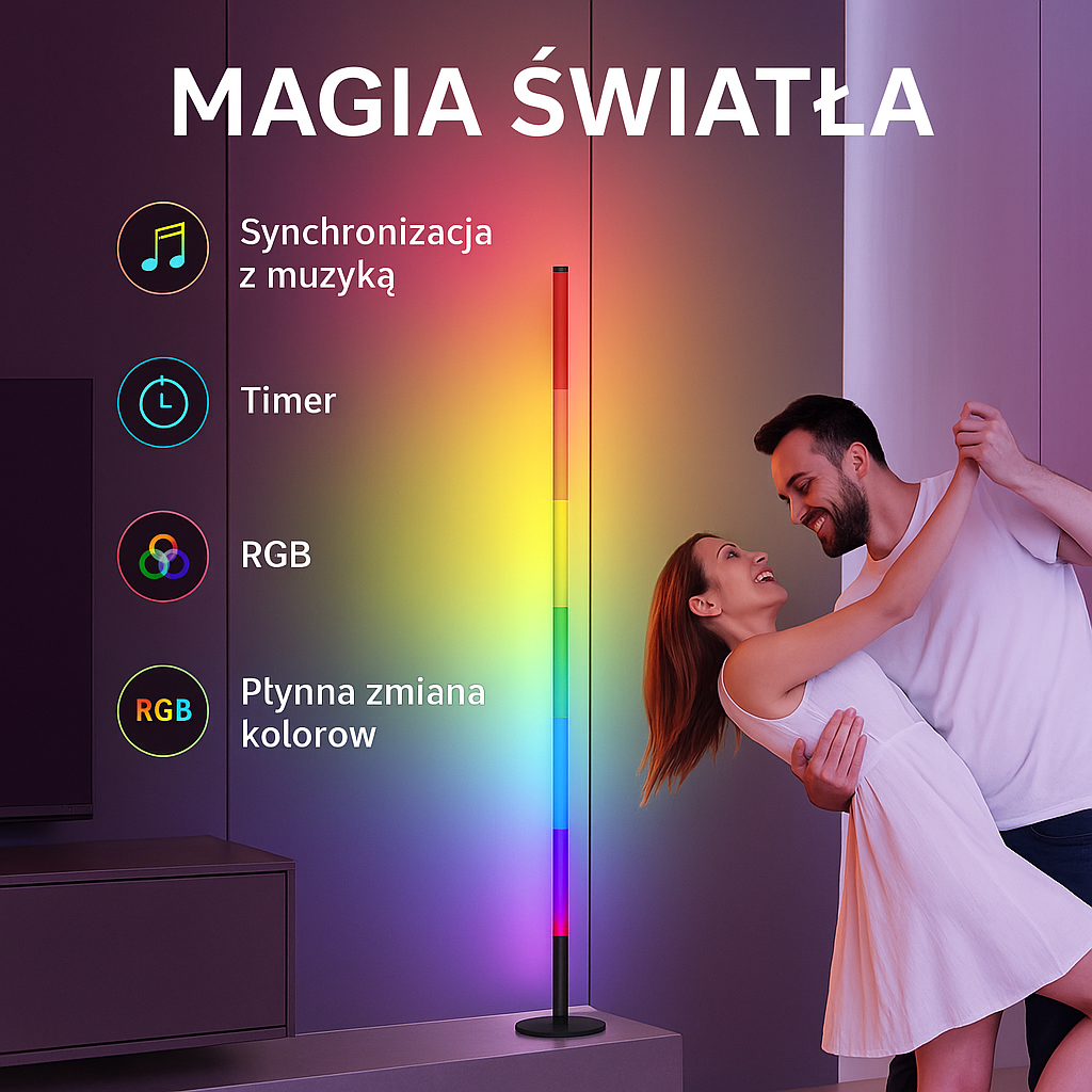 Lampa LedBar - Lumineo - obrazek 7