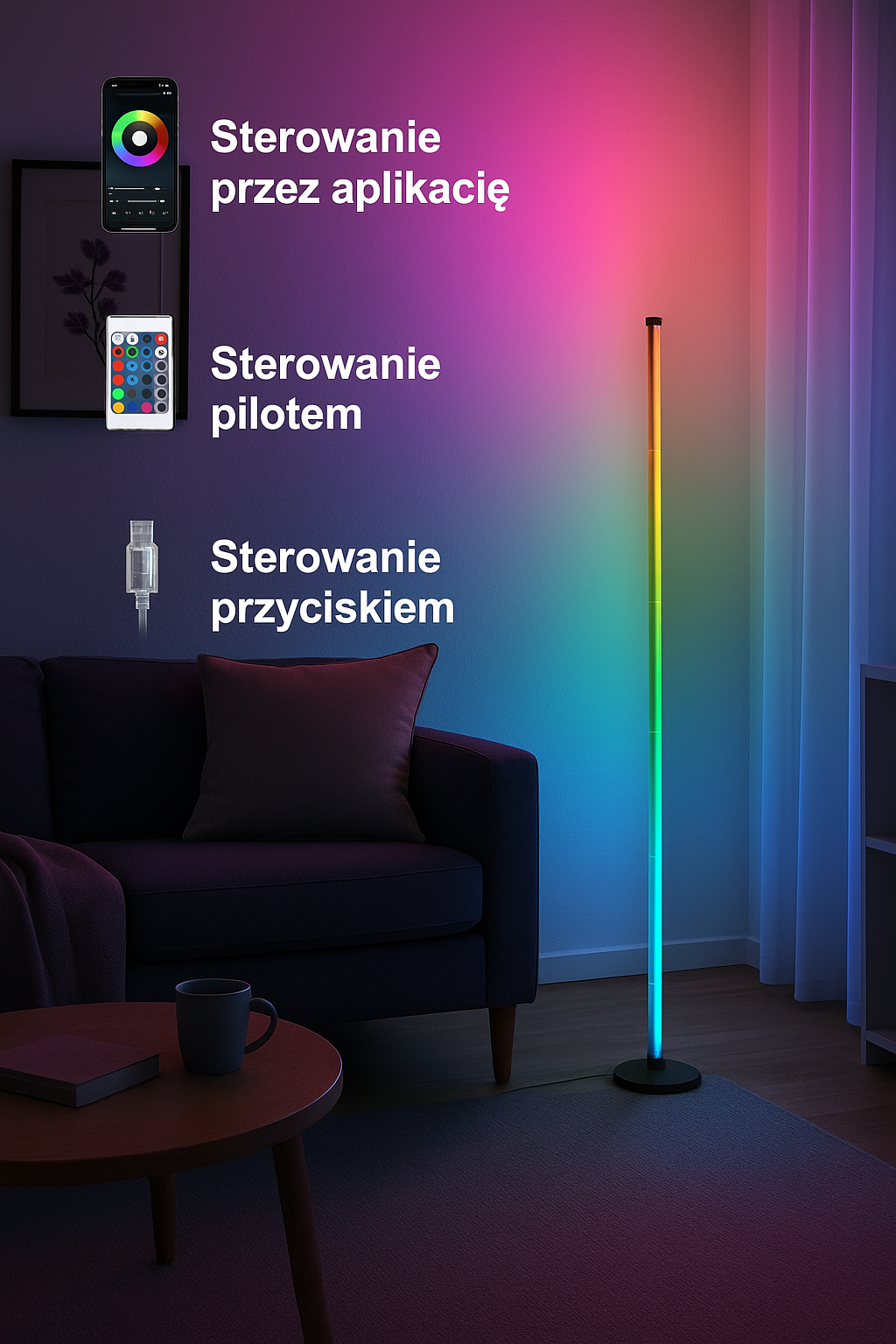 Lampa LedBar - Lumineo - obrazek 6