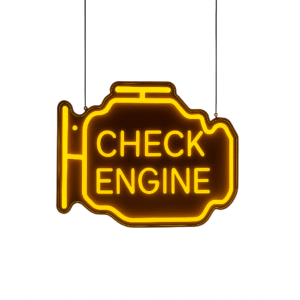 Neon Check Engine - Lumineo